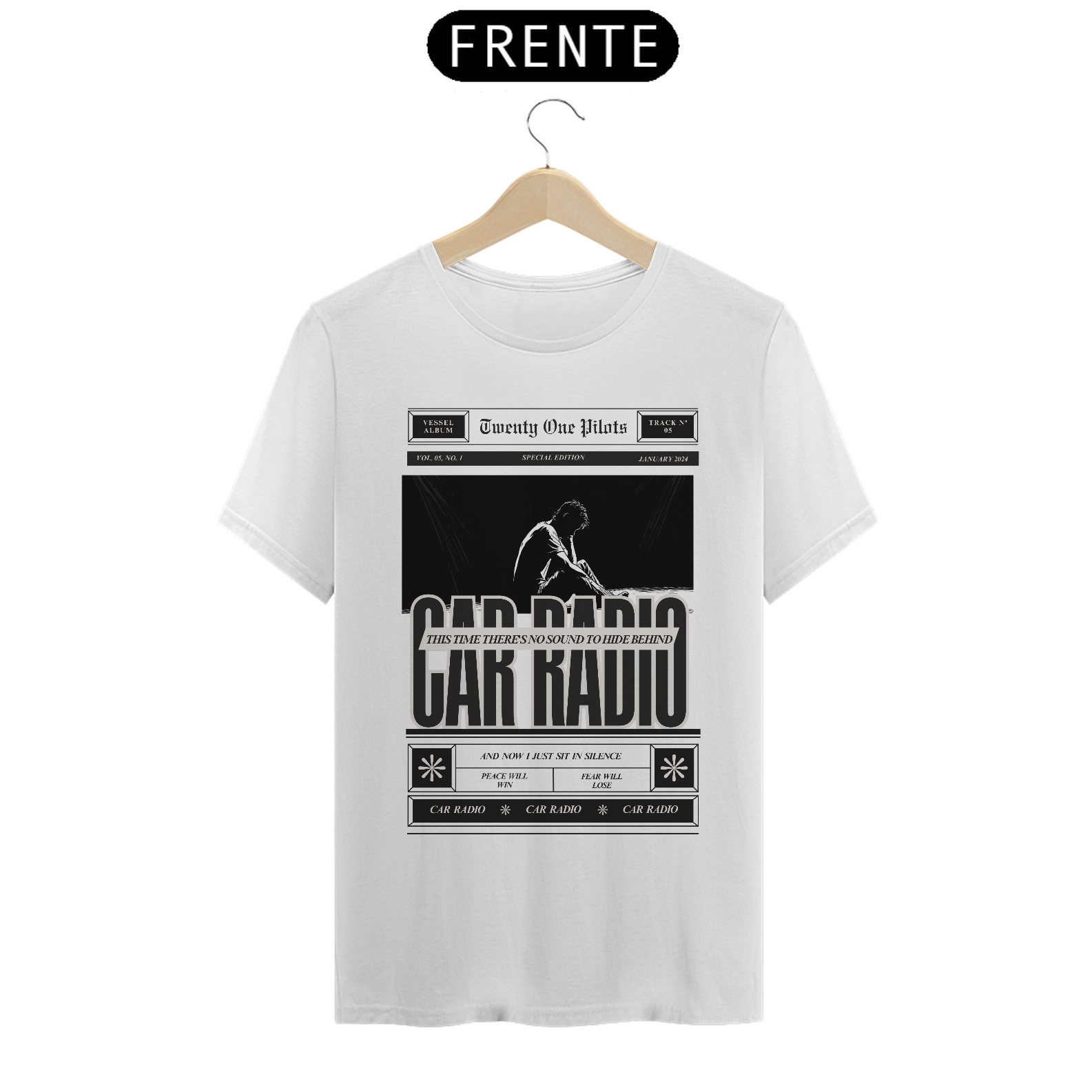 Camiseta Twenty One Pilots CarRadio