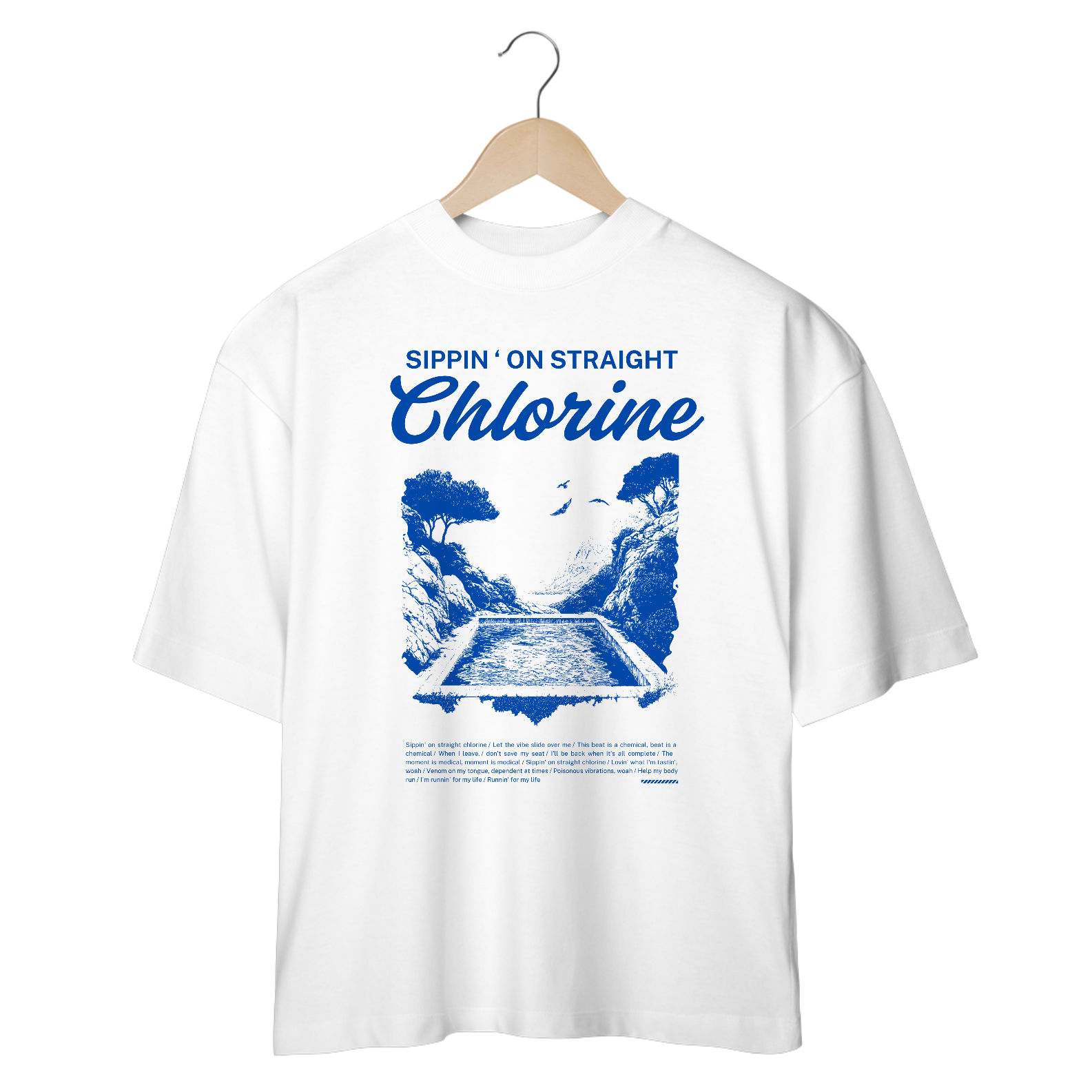 Camiseta Oversized Twenty One Pilots Chlorine