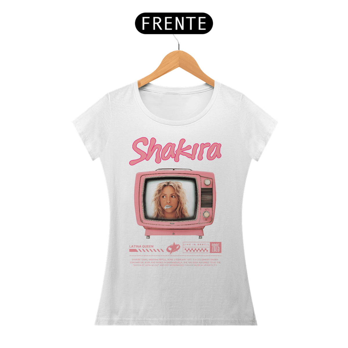 Nome do produto: Baby Look Shakira