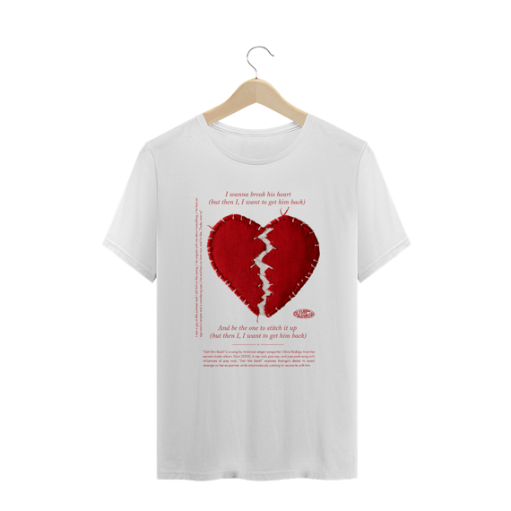 Camiseta Plus Size Olivia Rodrigo Get Him Back!