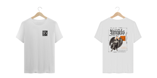 Nome do produto Camiseta Plus Size System Of a Down Chop Suey! (Branca, Estampa Frente e Costas)