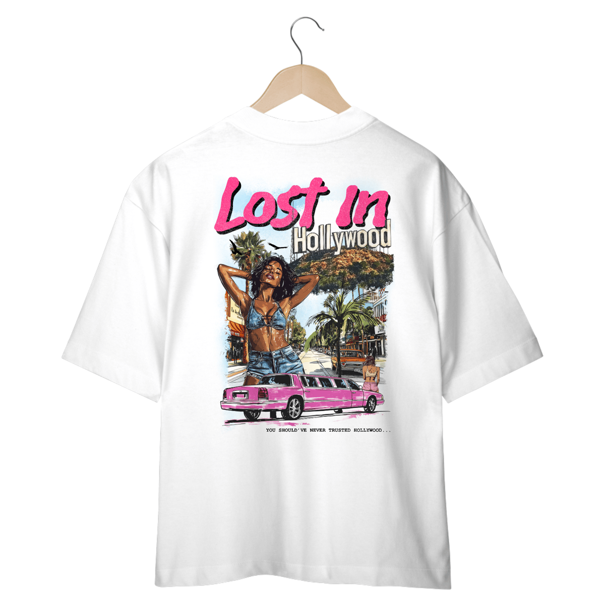 Nome do produto: Camiseta Oversized System of a Down Lost in Hollywood (Estampa nas Costas)
