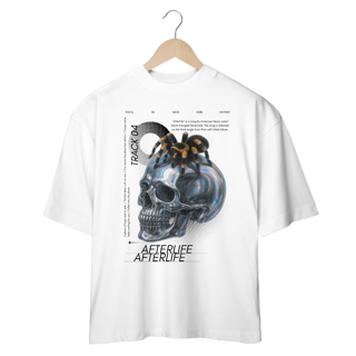 Nome do produto Camiseta Oversized Avenged Sevenfold Afterlife (Branca e Off White)