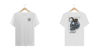 Nome do produto Camiseta Plus Size Avenged Sevenfold Afterlife (Branca, Estampa Frente e Costas)