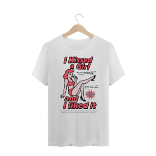 Nome do produto Camiseta Plus Size Katy Perry I Kissed a Girl