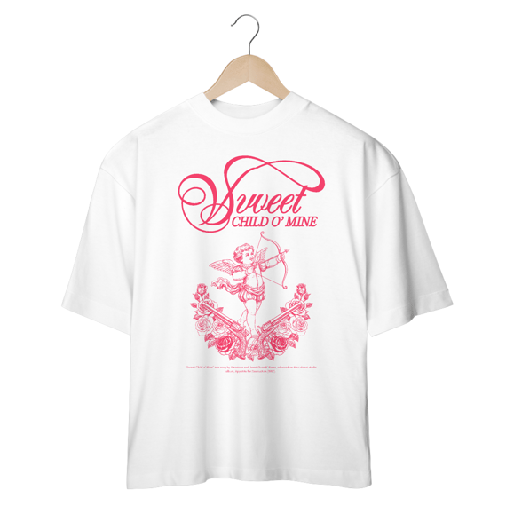 Camiseta Oversized Guns N' Roses Sweet Child O' Mine