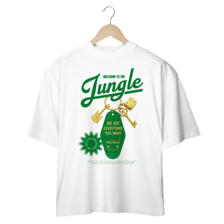 Nome do produto Camiseta Oversized Guns N' Roses Welcome to the Jungle