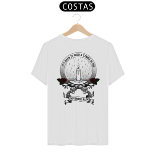 Nome do produto Camiseta Guns N' Roses November Rain (Estampa nas Costas)