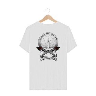 Nome do produto Camiseta Plis Size Guns N' Roses November Rain (Estampa nas Costas)