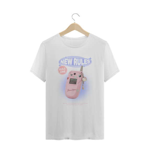 Camiseta Plus Size Dua Lipa New Rules
