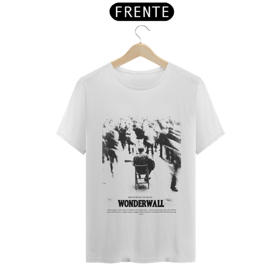 Camiseta Oasis Wonderwall 