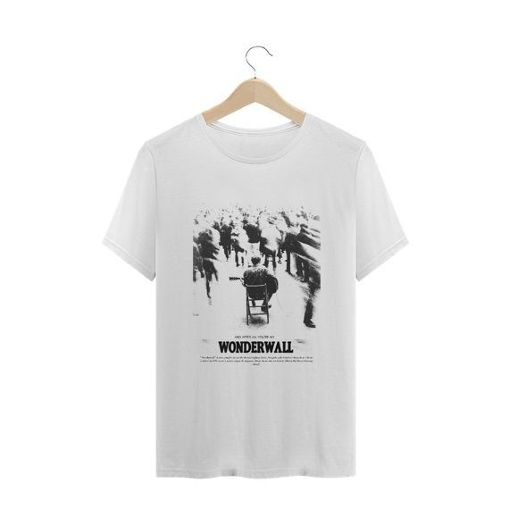 Camiseta Plus Size Oasis Wonderwall 