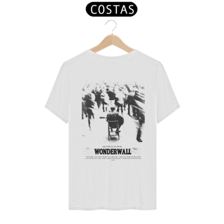 Nome do produto Camiseta Oasis Wonderwall  (Estampa nas Costas)