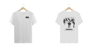 Nome do produto Camiseta Plus Size Oasis Wonderwall (Estampa Frente e Costas)