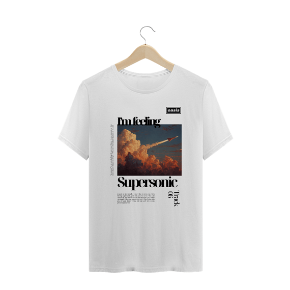 Camiseta Plus Size Oasis Supersonic