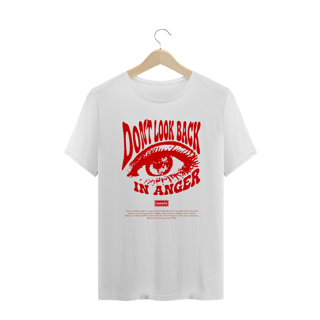 Nome do produto Camiseta Plus Size Oasis Don't Look Back in Anger