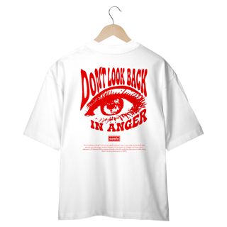 Nome do produto Camiseta Oversized Oasis Don't Look Back in Anger (Estampa nas Costas)
