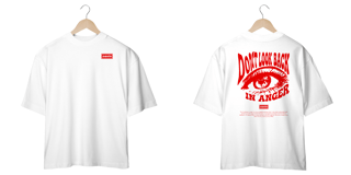 Nome do produto Camiseta Oversized Oasis Don't Look Back in Anger (Estampa Frente e Costas)