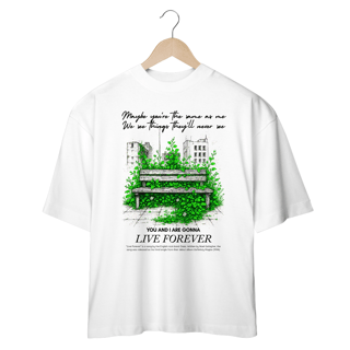 Nome do produto Camiseta Oversized Oasis Live Forever