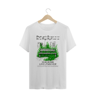 Nome do produto Camiseta Plus Size Oasis Live Forever