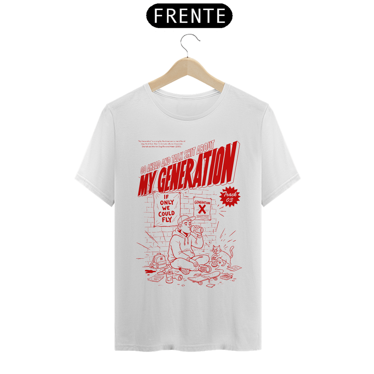 Nome do produto: Camiseta Limp Bizkit My Generation 