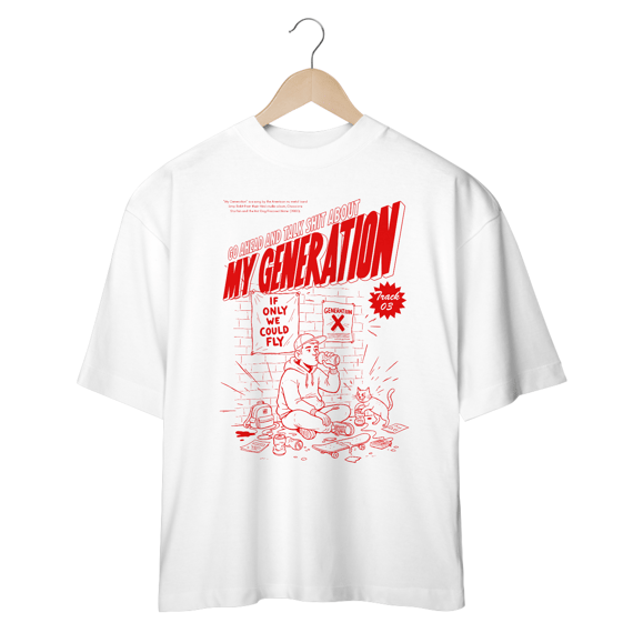 Camiseta Oversized Limp Bizkit My Generation 