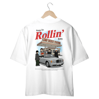 Nome do produto Camiseta Oversized Limp Bizkit Rollin' (Estampa nas Costas)
