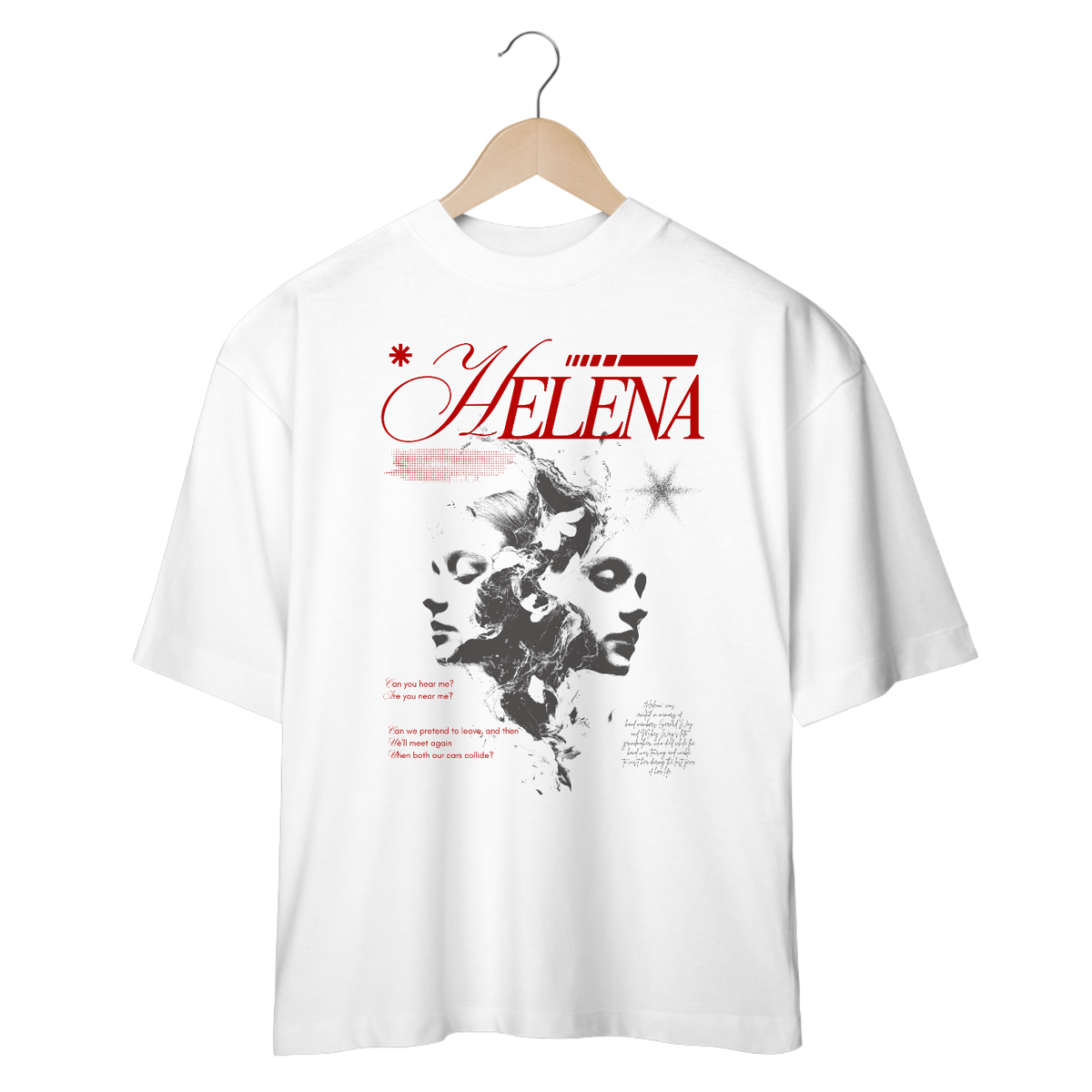 Nome do produto: Camiseta Oversized My Chemical Romance Helena