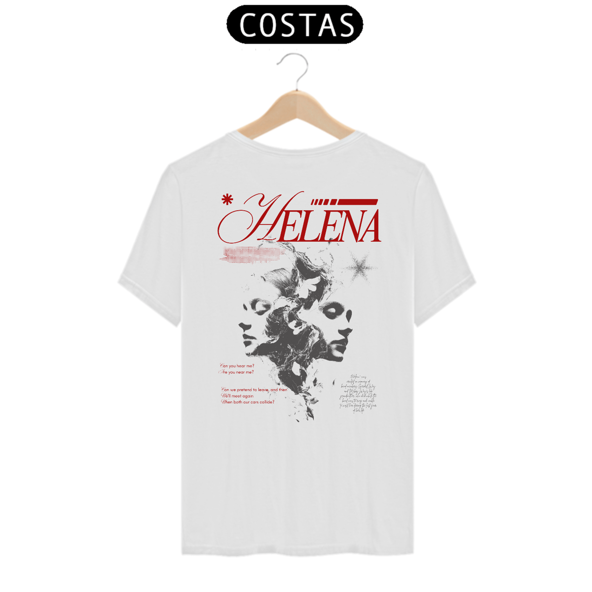 Nome do produto: Camiseta My Chemical Romance Helena (Estampa nas Costas)