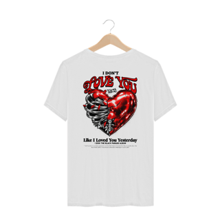 Nome do produto Camiseta Plus Size My Chemical Romance I Don't love You (Estampa nas Costas)