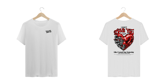 Camiseta Plus Size My Chemical Romance I Don't love You (Estampa Frente & Costas)