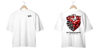 Nome do produto Camiseta Oversized My Chemical Romance I Don't love You (Estampa Frente & Costas)