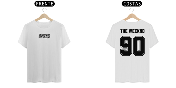 Camiseta The Weeknd Starboy (Estampa Frente e Costas)