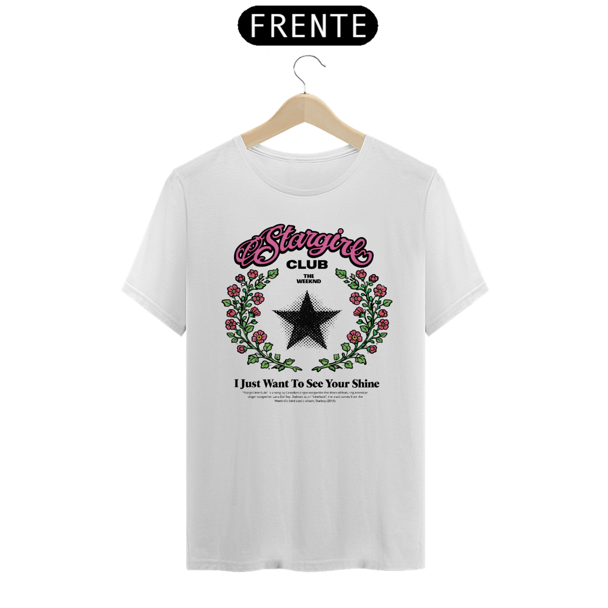 Nome do produto: Camiseta The Weeknd Stargirl Interlude