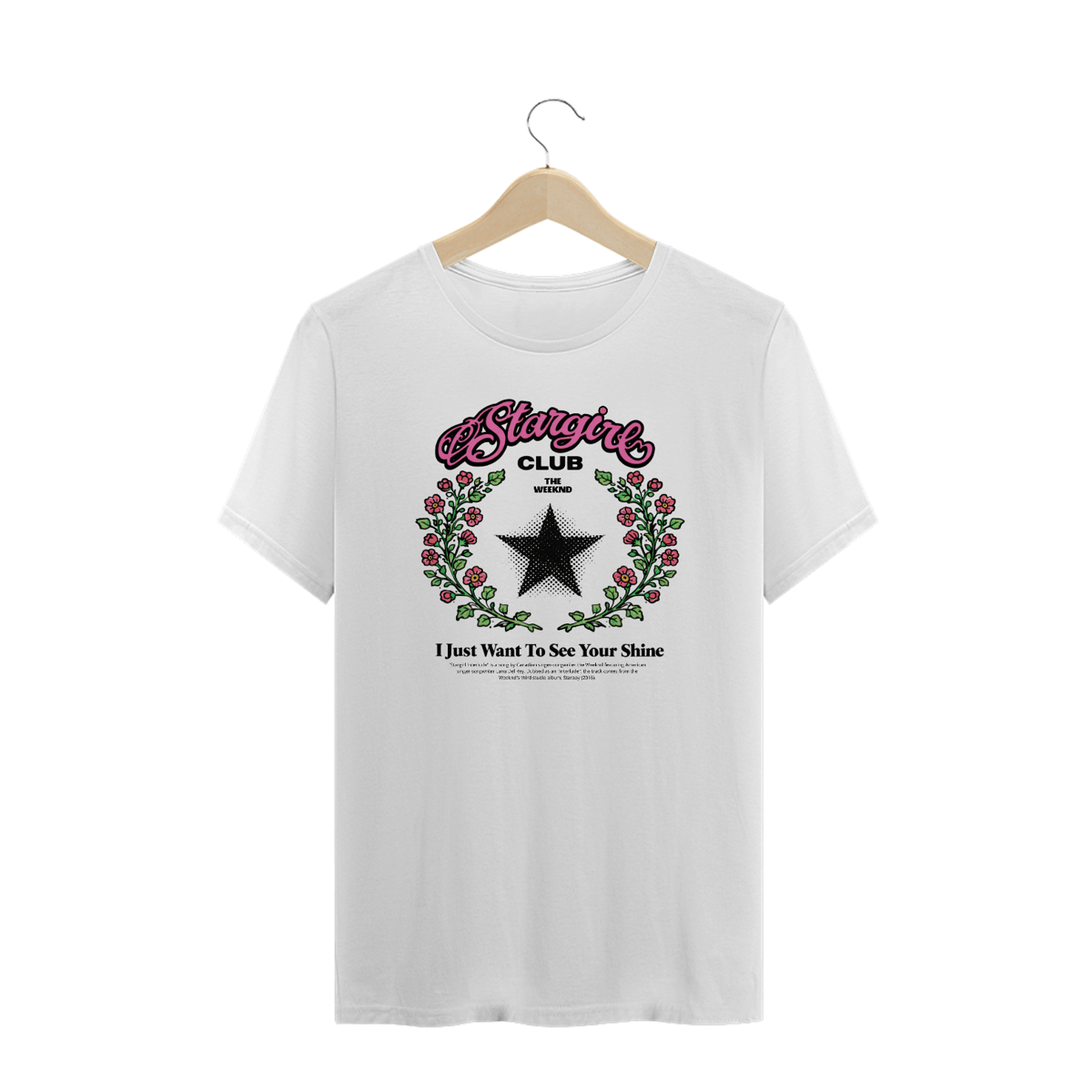 Nome do produto: Camiseta Plus Size The Weeknd Stargirl Interlude
