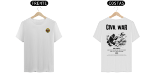 Nome do produto Camiseta Guns N' Roses Civil War (Estampa Frente e Costas)