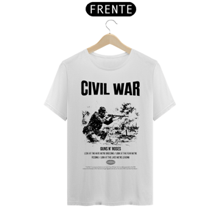 Nome do produto Camiseta Guns N' Roses Civil War