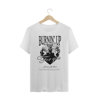 Nome do produto Camiseta Plus Size Jonas Brothers Burnin' Up
