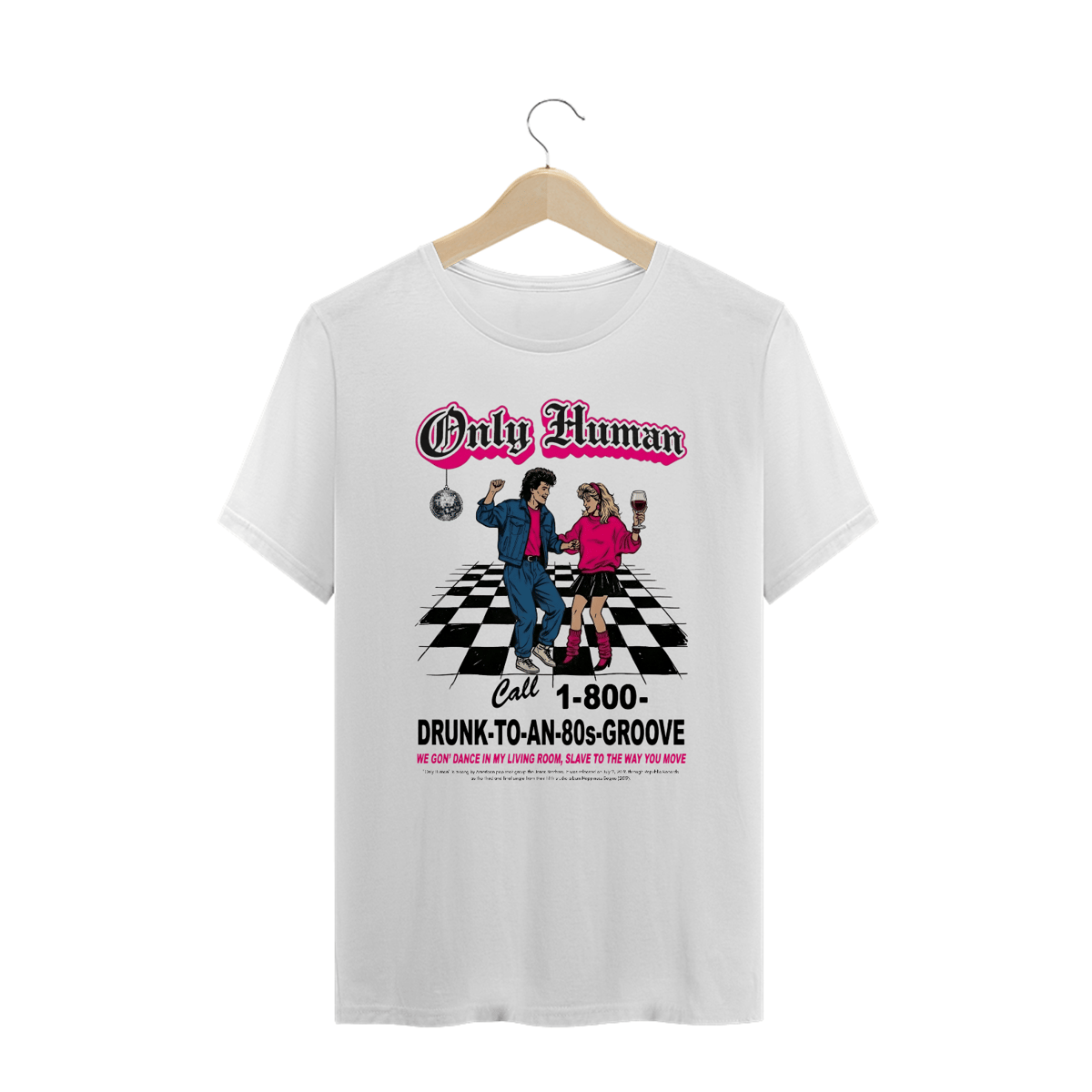 Nome do produto: Camiseta Plus Size Jonas Brothers Only Human