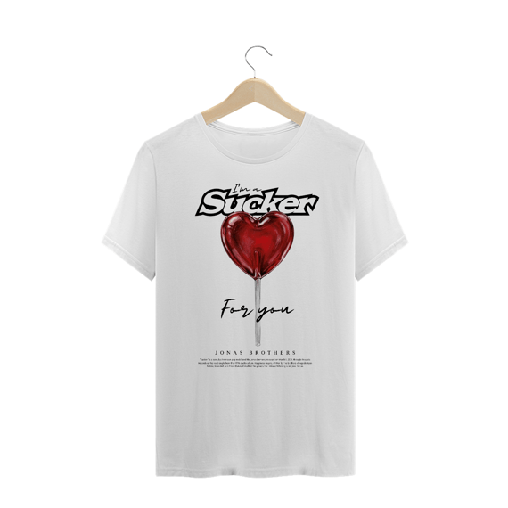 Camiseta Plus Size Jonas Brothers Sucker