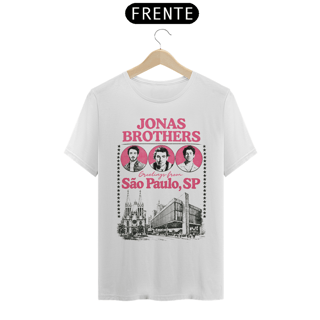 Nome do produto Camiseta Jonas Brothers Greetings From São Paulo V2