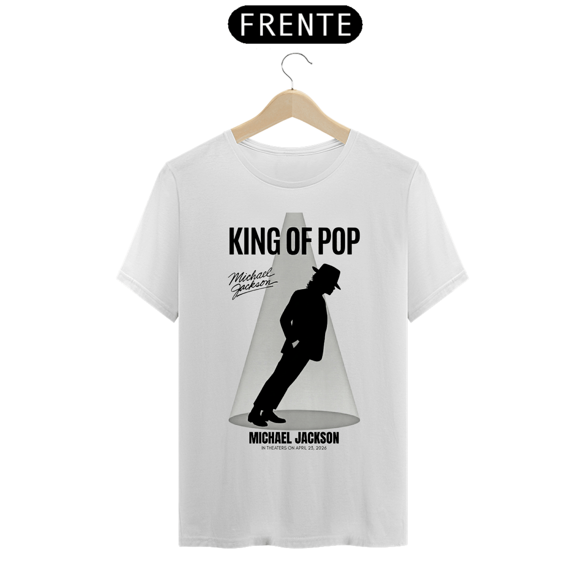 Nome do produto: Camiseta Michael Jackson King Of Pop