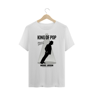 Nome do produto Camiseta Plus Size Michael Jackson King Of Pop