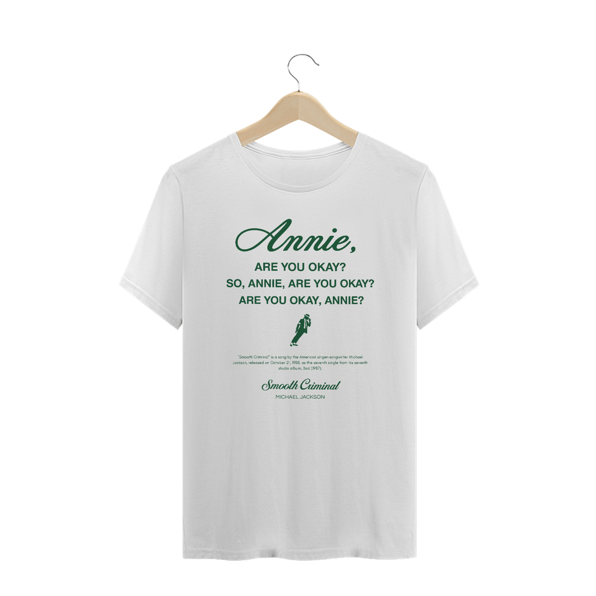 Nome do produto: Camiseta Plus Size Michael Jackson Smooth Criminal