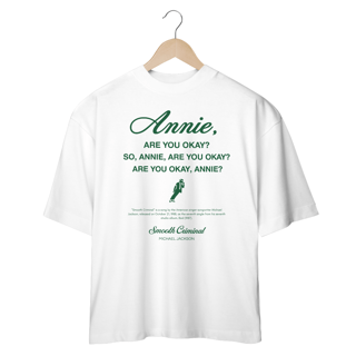 Nome do produto Camiseta Oversized Michael Jackson Smooth Criminal