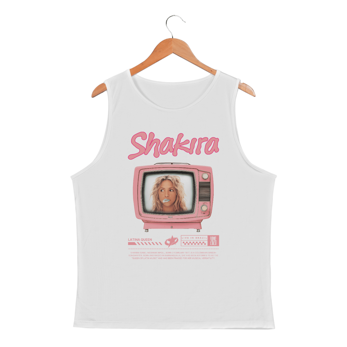 Nome do produto: Regata Masculina com proteção UV Shakira 