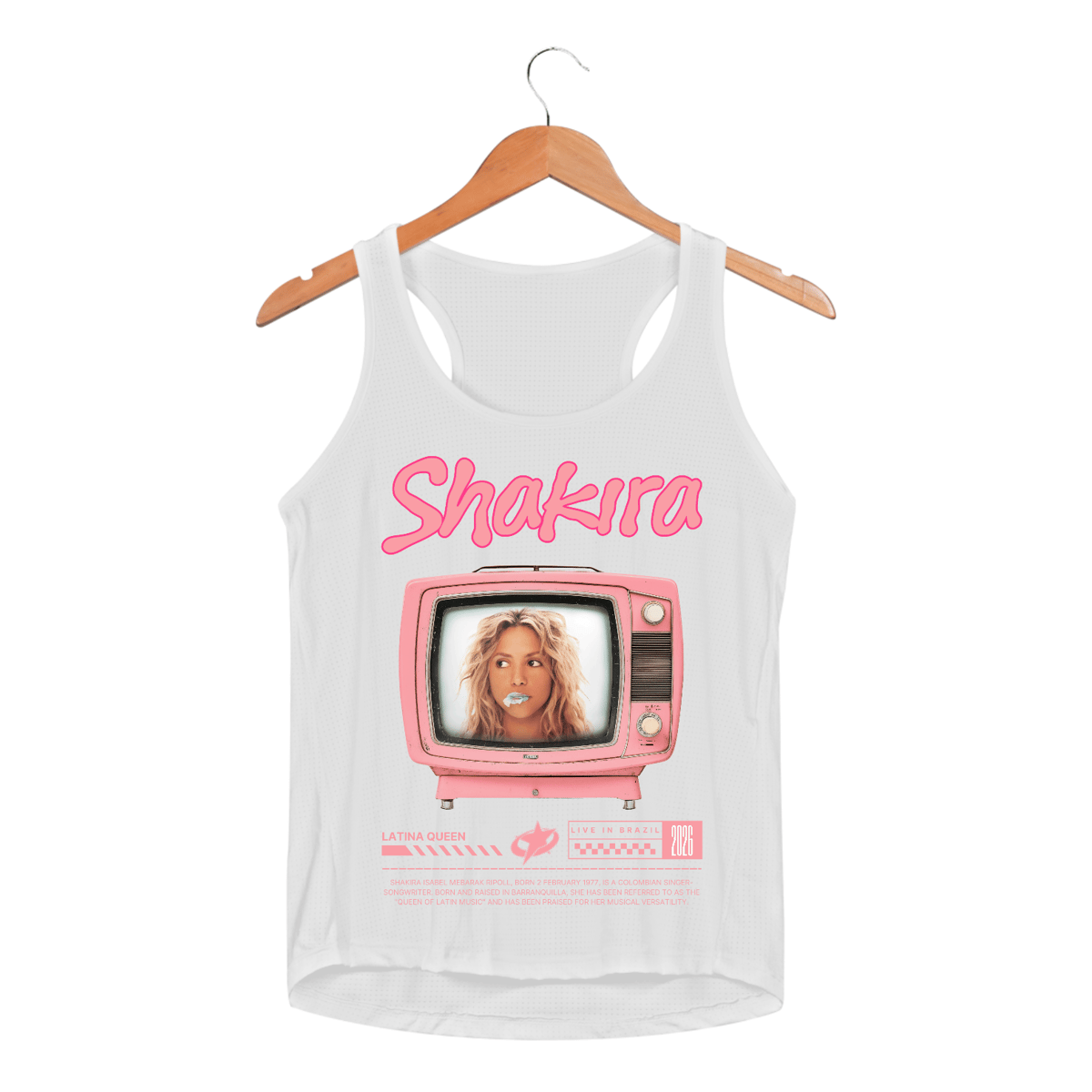 Nome do produto: Regata Feminina com proteção UV Shakira