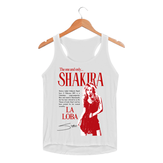 Nome do produto Regata Feminina com proteção UV Shakira The One and Only
