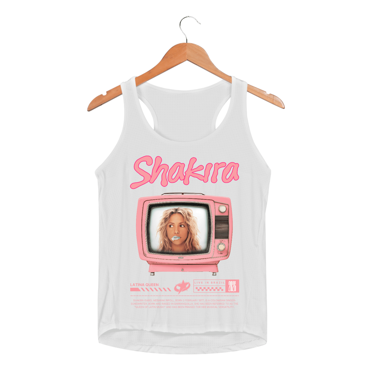 Nome do produto: Regata Feminina com Proteção UV Shakira