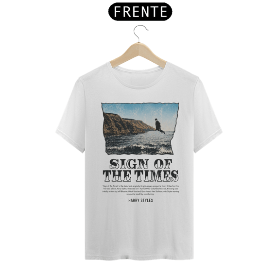 Camiseta Harry Styles Sign Of The Times 